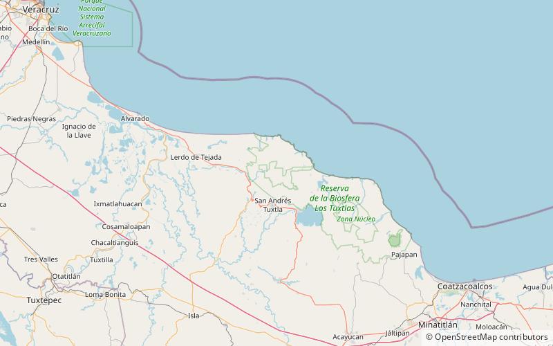 San Martin Tuxtla location map