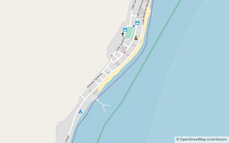 Costa Maya location map