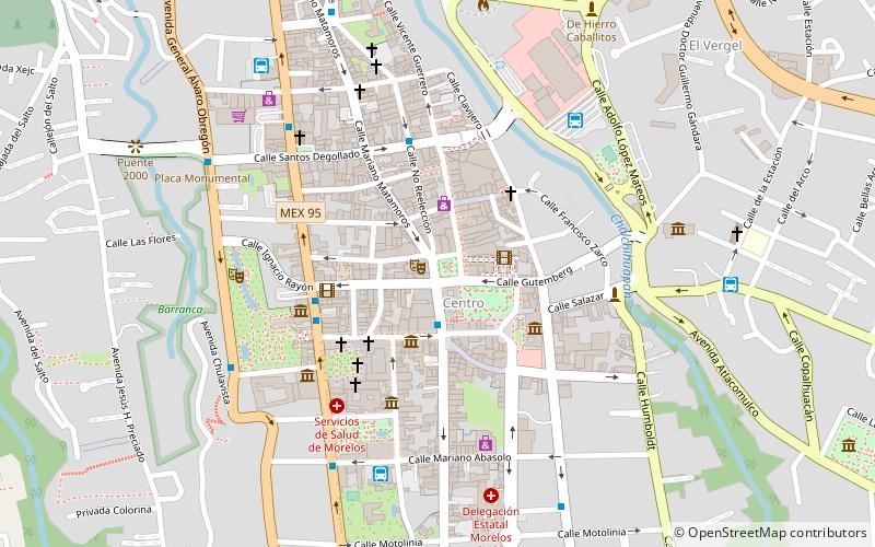 Jardín Juárez location map