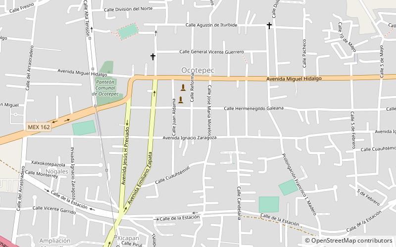 Ocotepec location map