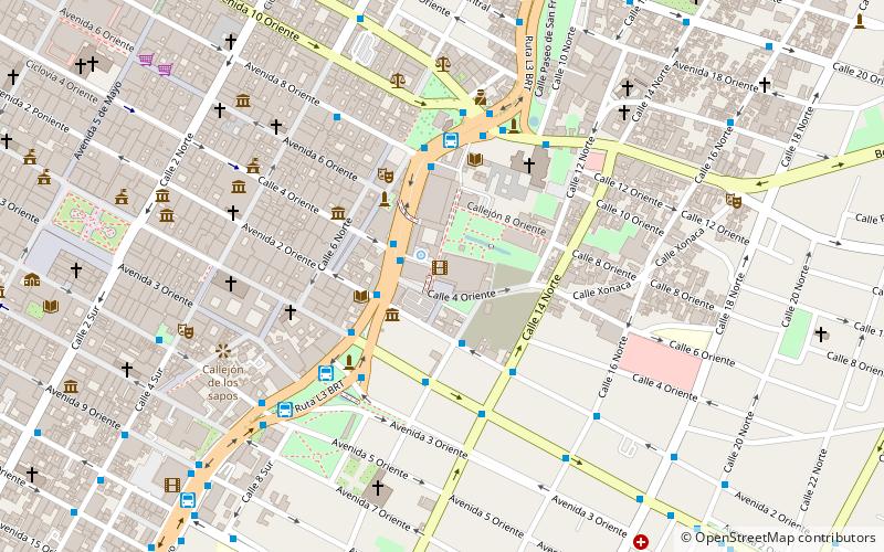 Paseo San Francisco Centro Comercial location map