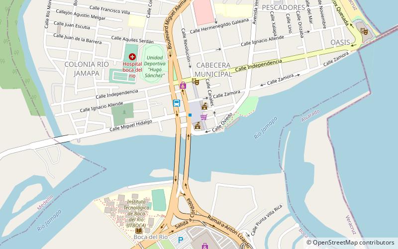 palacio municipal de boca del rio location map