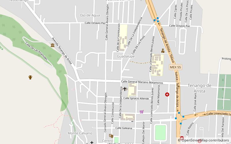 Tenango del Valle location map