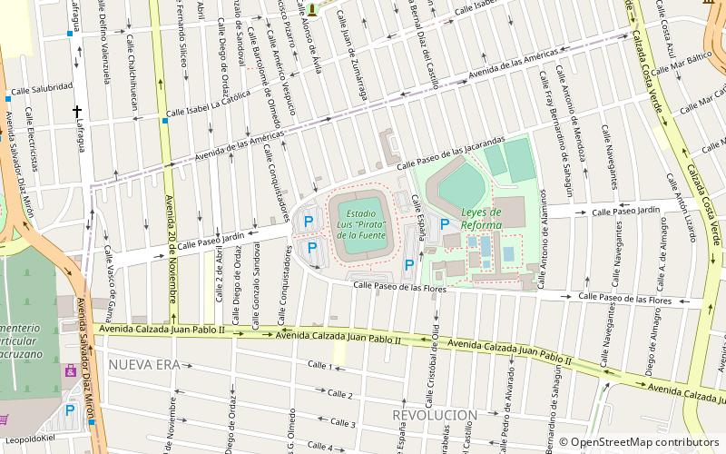 Estadio Luis de la Fuente location map