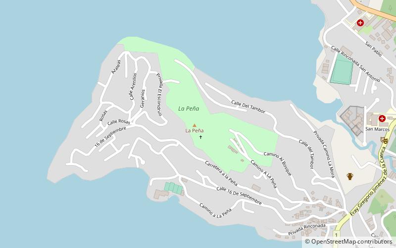 La Peña location map