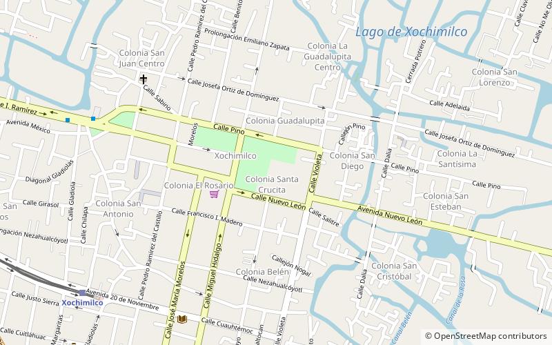 ninopa mexiko stadt location map