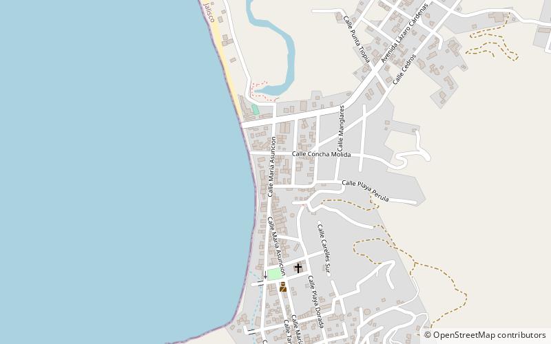 La Manzanilla location map