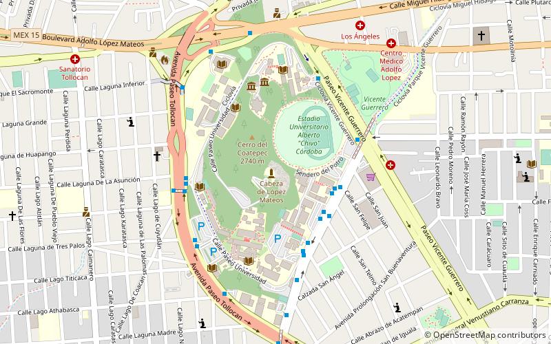 universidad autonoma del estado de mexico toluca location map