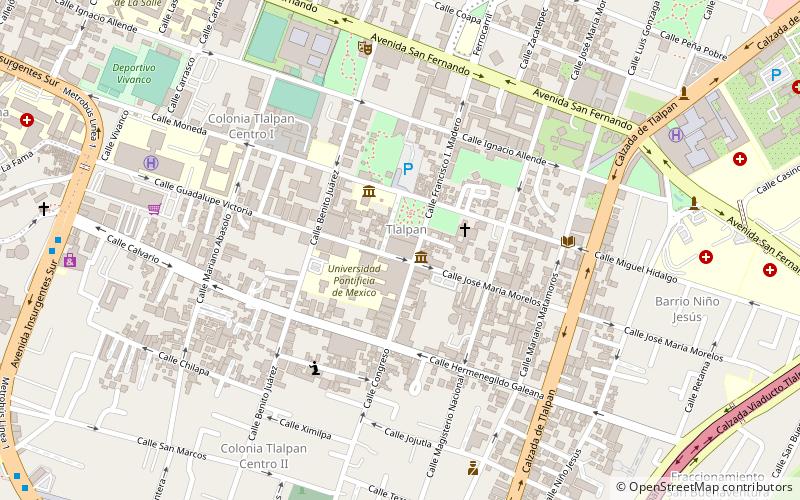 mercado de la paz mexico city location map
