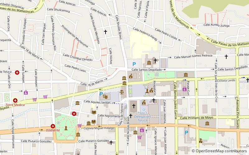 museo felipe santiago gutierrez toluca location map