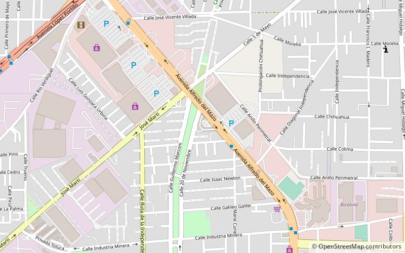Plaza El Punto location map