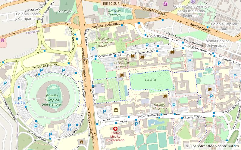Biblioteca Central location map