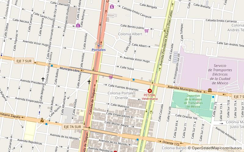 jazzorca mexico city location map