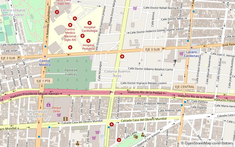 Colonia Buenos Aires location map