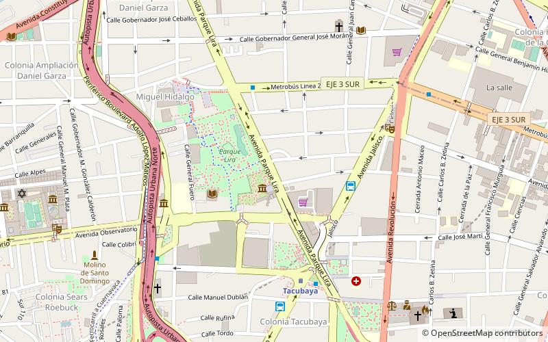 Parque Lira location map