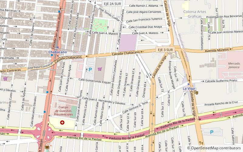 colonia ampliacion asturias ciudad de mexico location map