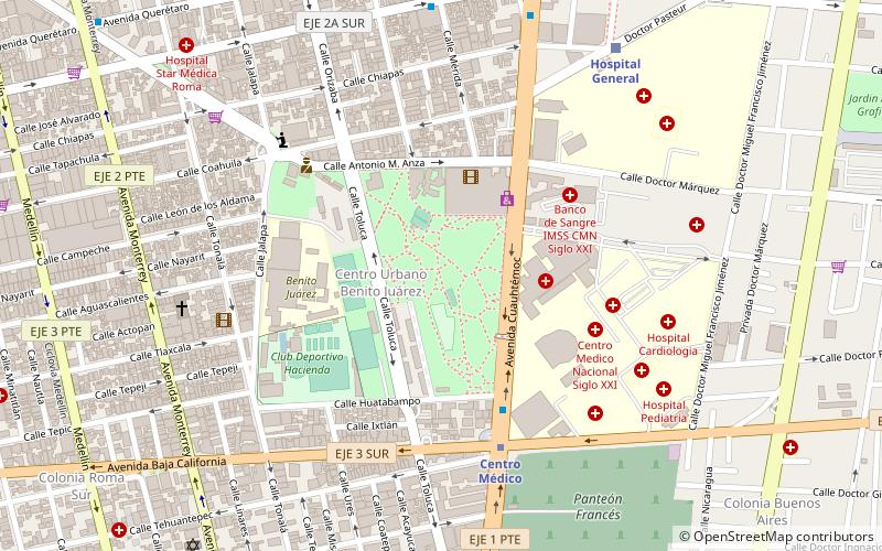 Jardín Ramón López Velarde location map