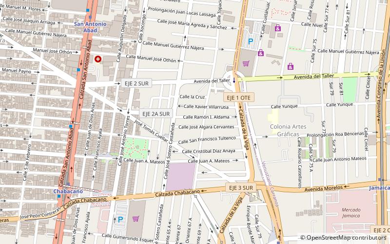 colonia paulino navarro ciudad de mexico location map