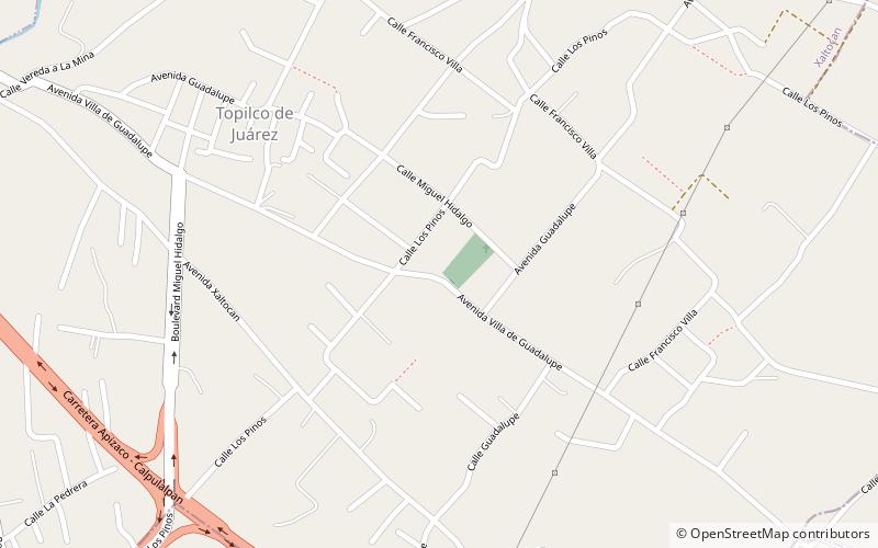 Xaltocan location map