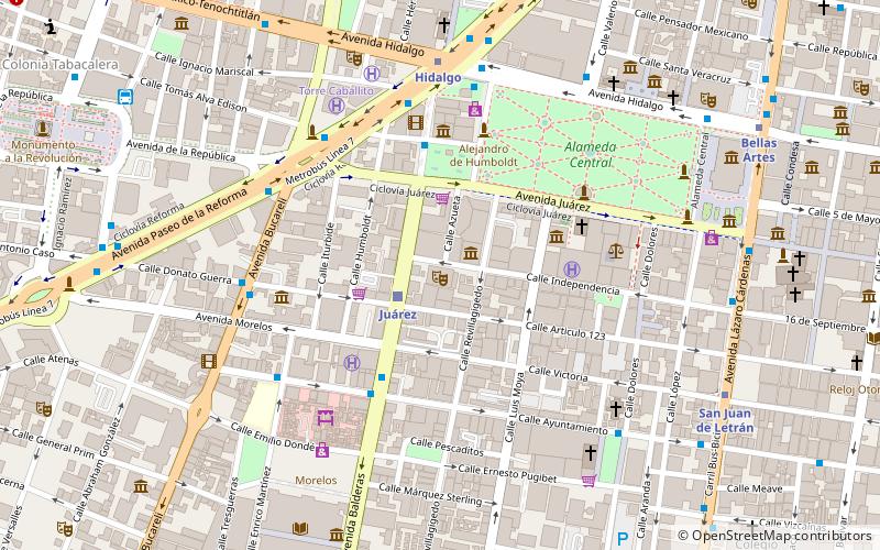 Teatro Metropolitan location map