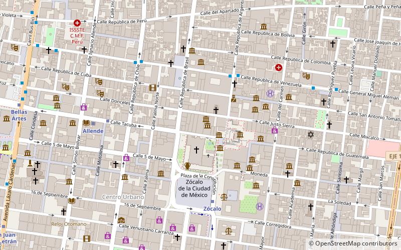 Centro Cultural de España en México location map