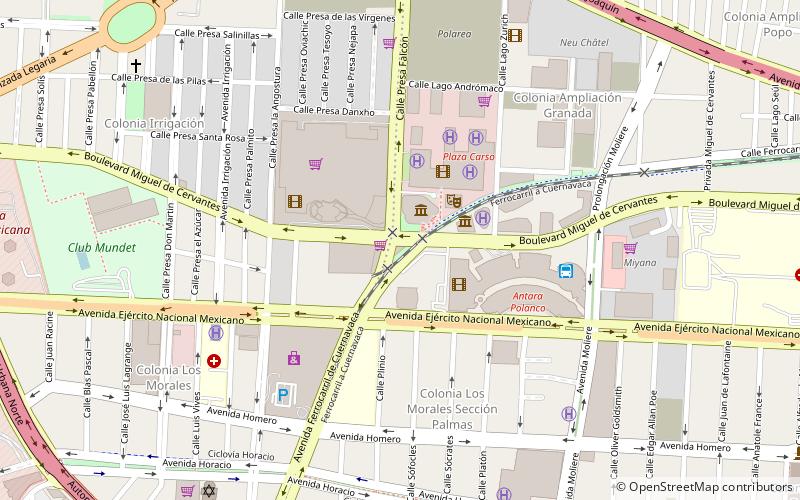 Acuario Inbursa location map