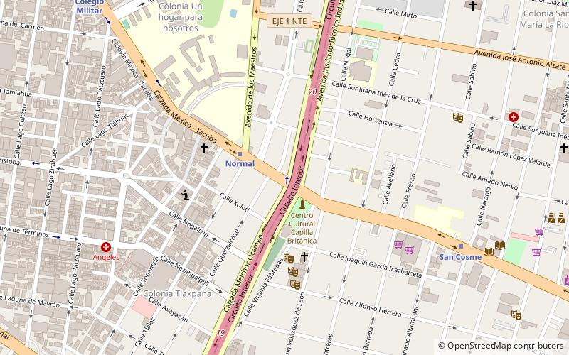 Cuauhtémoc location map