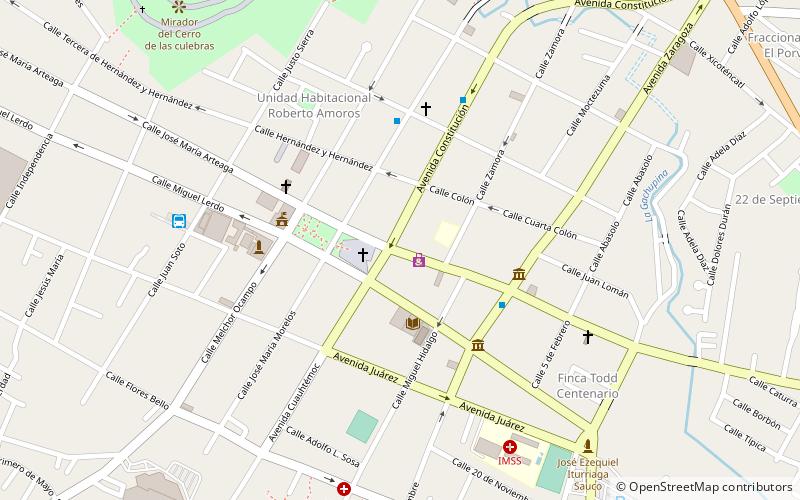 Coatepec location map