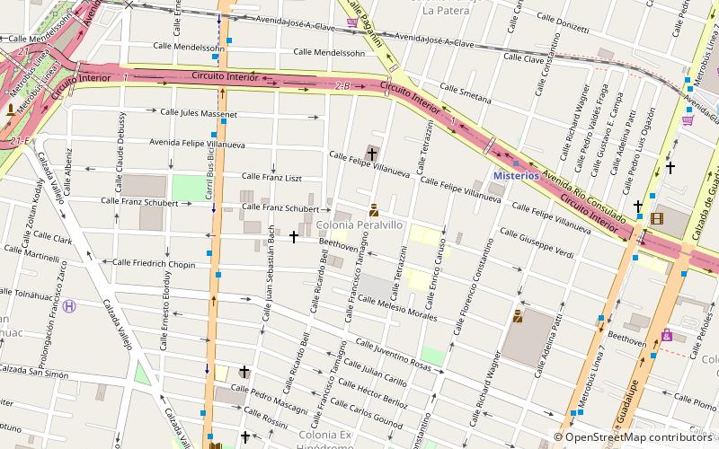 Colonia Peralvillo location map