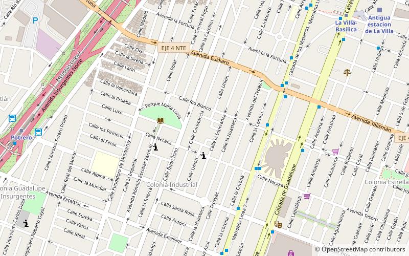 mercado ramon corona mercado de la industrial mexico city location map