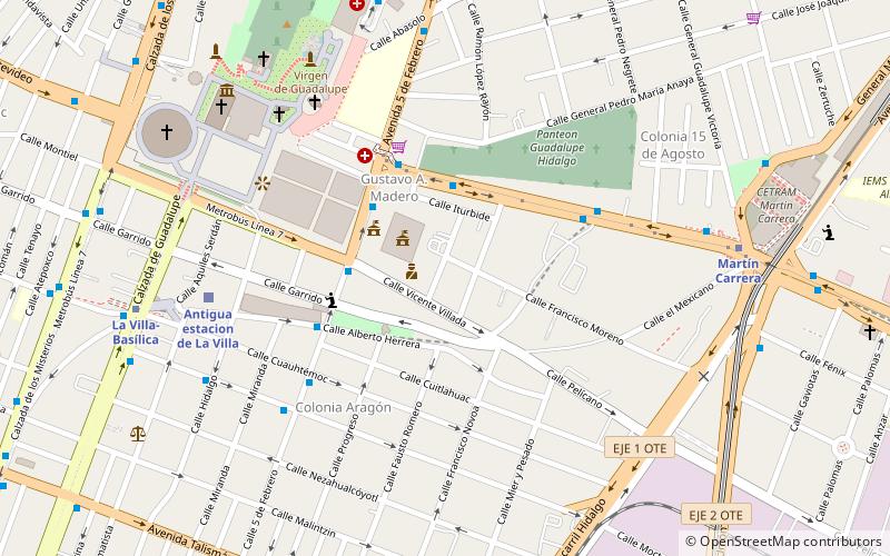 Gustavo A. Madero location map