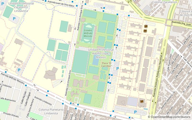 instituto politecnico nacional miasto meksyk location map