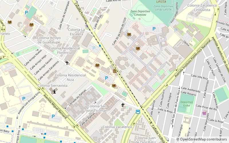 museo de geologia del ipn mexico city location map