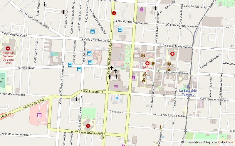 Catedral de Texcoco location map