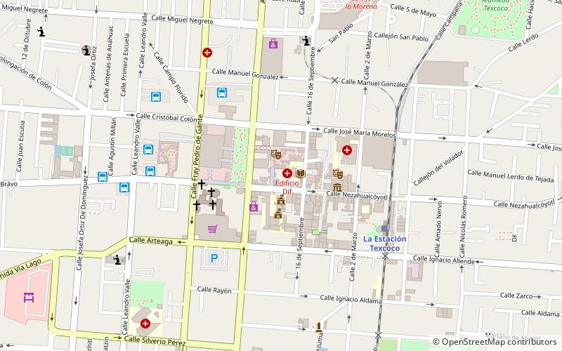 Texcoco location map