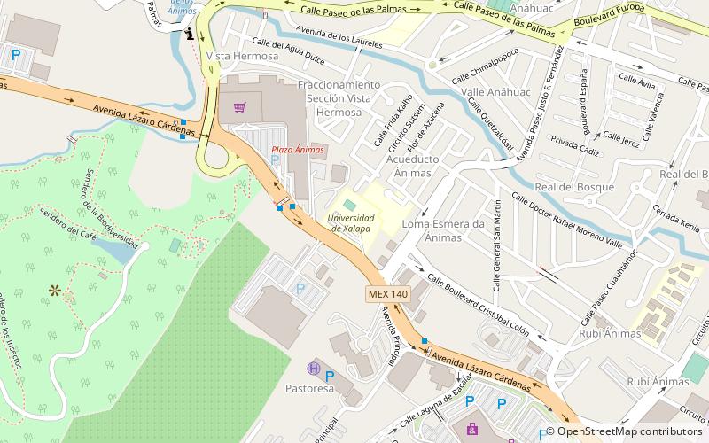 universidad de xalapa xalapa enriquez location map