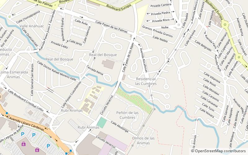 Terraza Cumbres location map