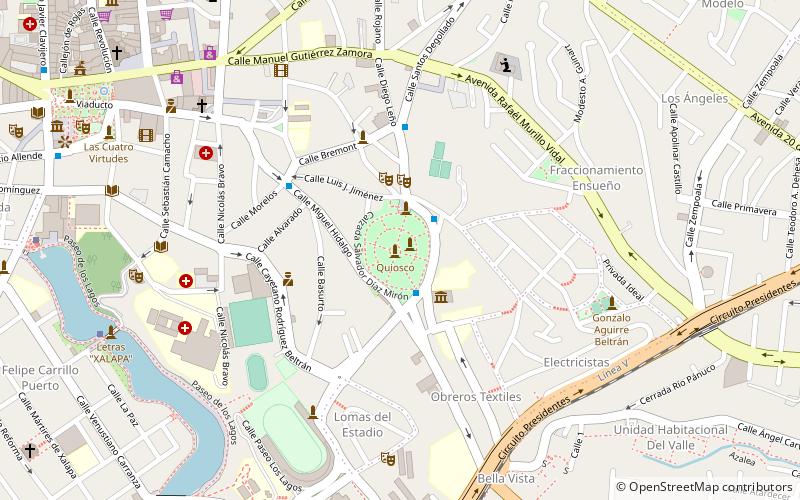 Parque Los Berros location map