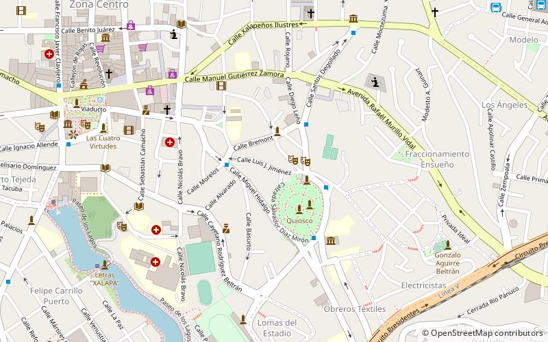 Flavia Galería location map