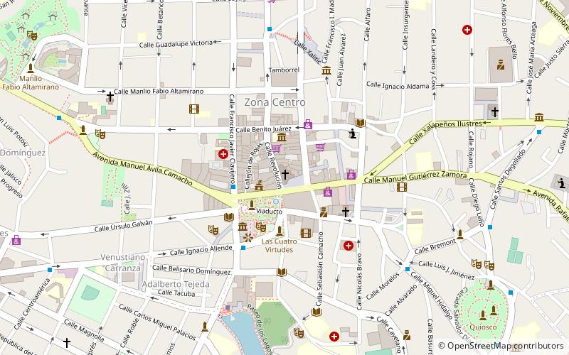 Catedral de Xalapa location map