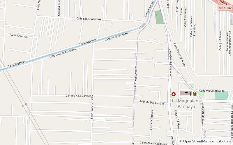 San Salvador Atenco location map