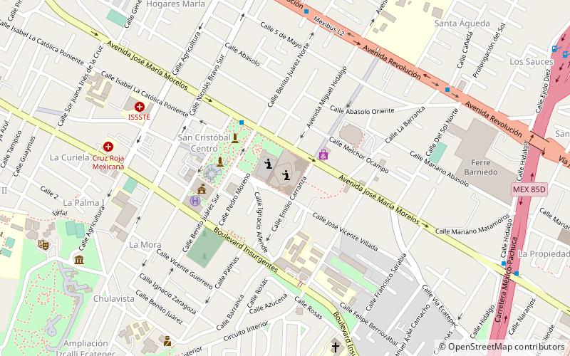 Catedral de Ecatepec location map