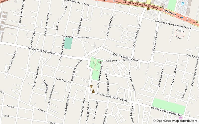 San Francisco de Asís Parish location map