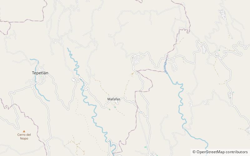 Naolinco volcanic field location map