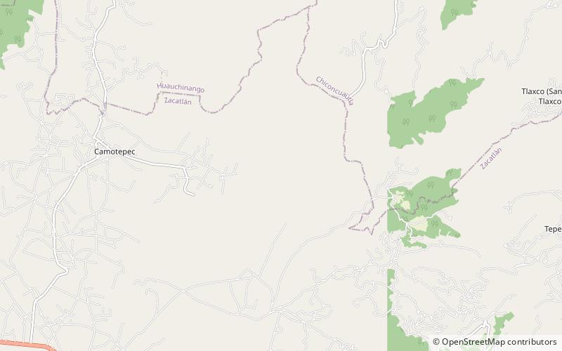 Piedras Encimadas Valley location map