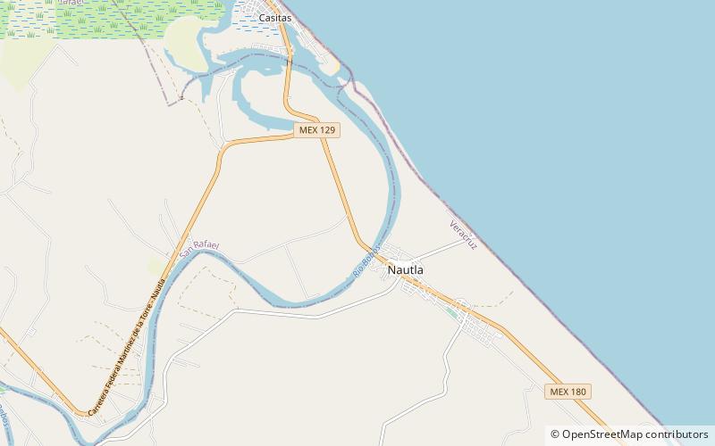 Nautla location map