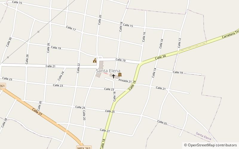 Momias de Santa Elena location map