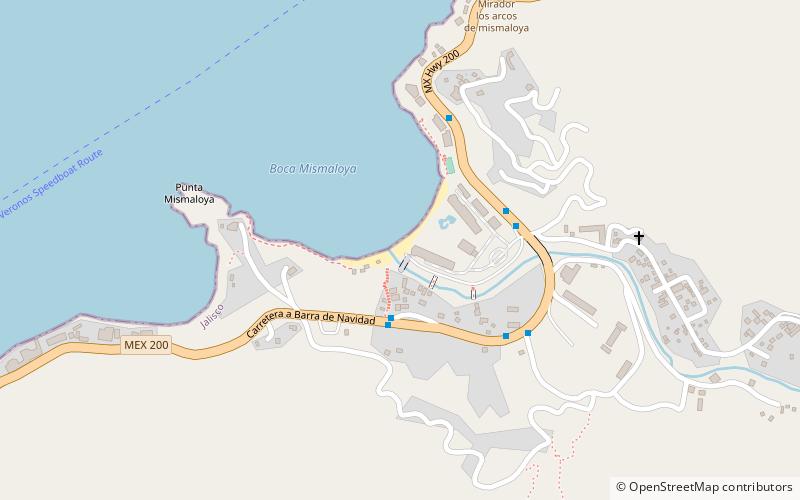 Mismaloya location map