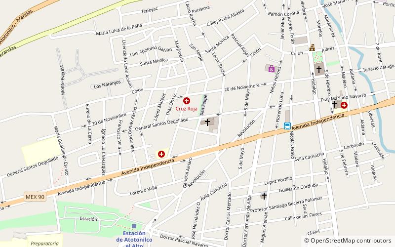 Atotonilco El Alto location map