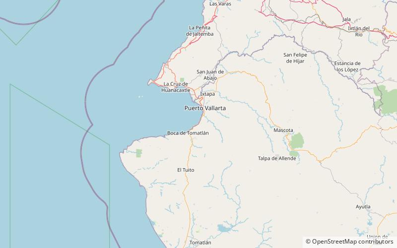 playa palmares puerto vallarta location map